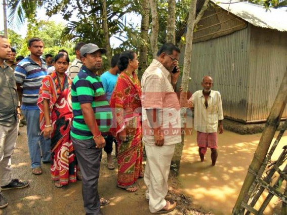 Flood threat hits Tripura
